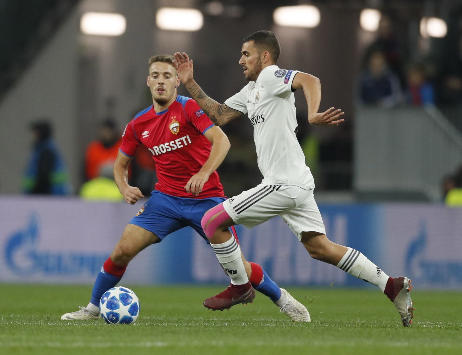 El CSKA de Moscú-Real Madrid, en imágenes