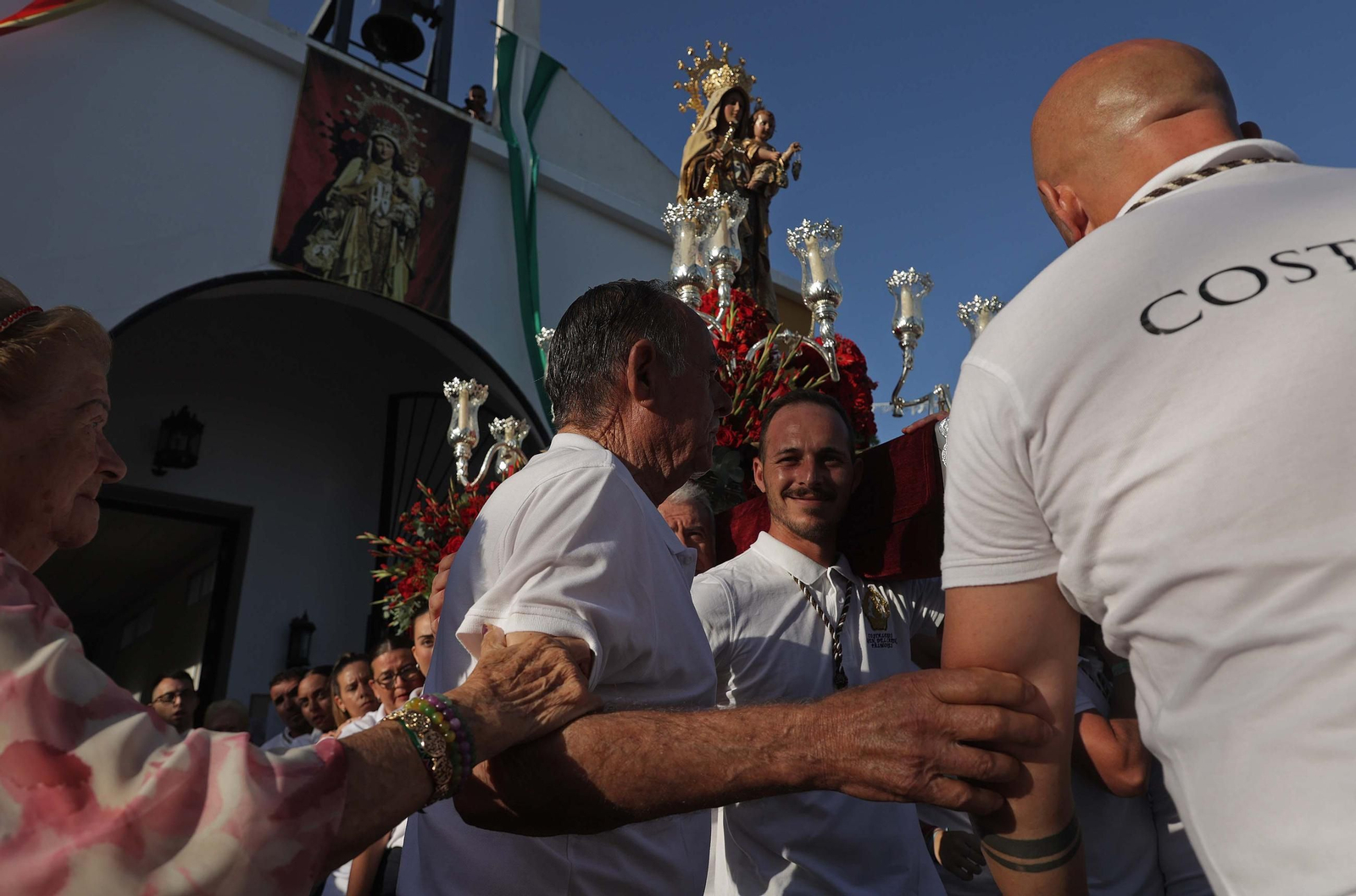 Fotos de la procesión de la virgen del Carmen en Palmones
