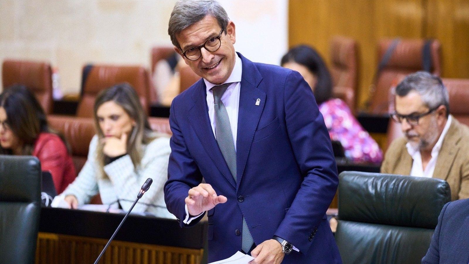 El consejero de Industria Jorge Paradela, uno de los 'fichajes' de profesionales logrados por el presidente de la junta para su gobierno