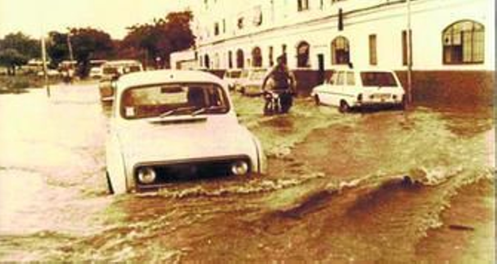 La riada que dejó a Jerez sin agua