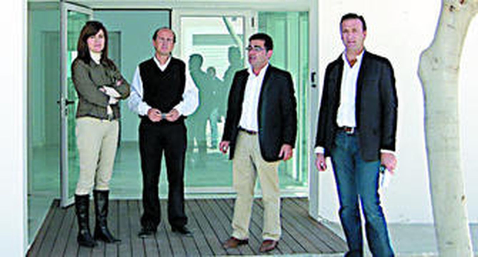 Momento de la inauguración de la guardería.