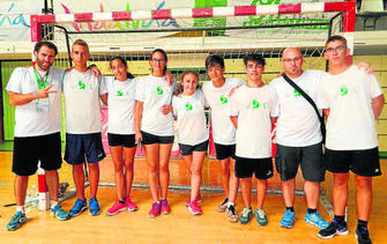 Representantes del IES Rey Alabez de Mojácar.