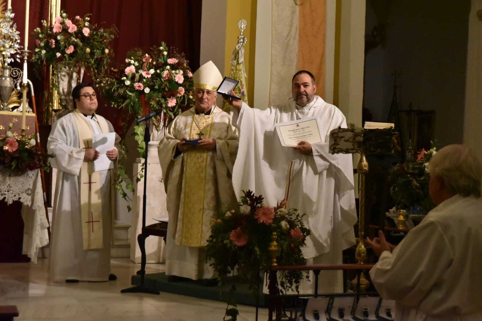 Un momento de la entrega de las medallas en Algeciras.