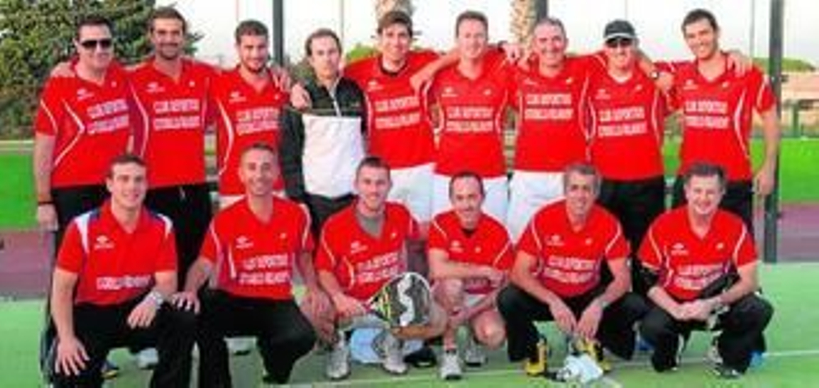 Los integrantes del equipo Estudillo Riladent.