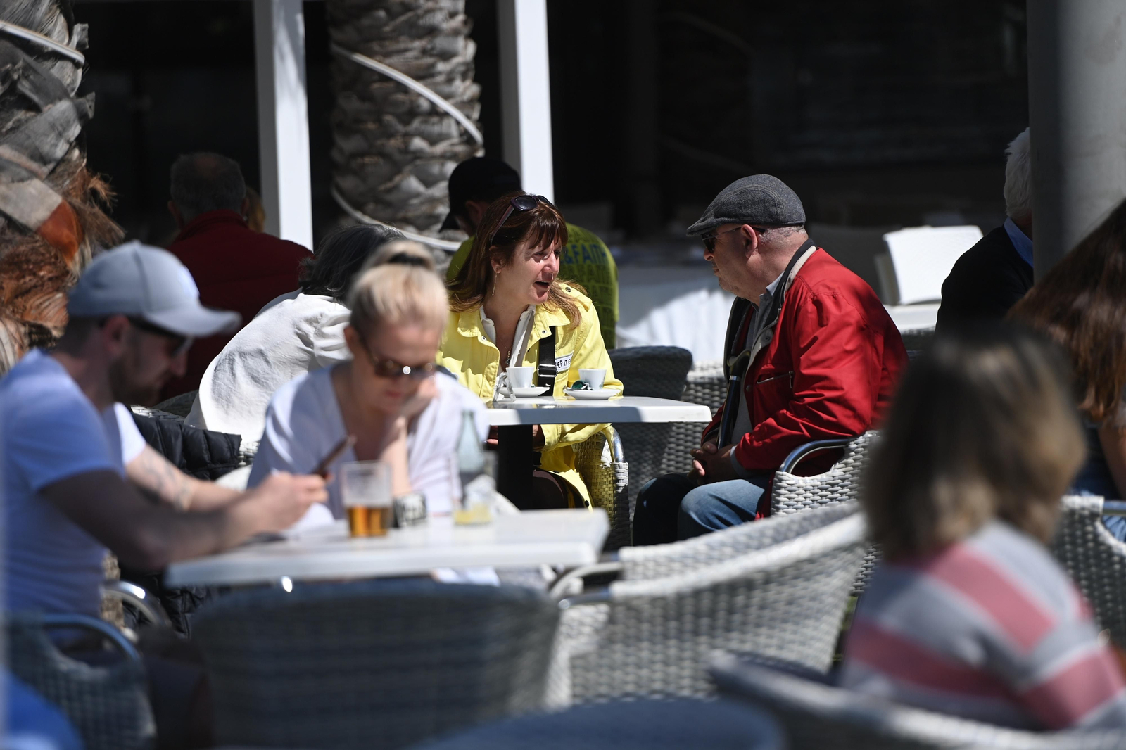 Así lucen las playas y chiringuitos de Málaga este sábado (fotos)