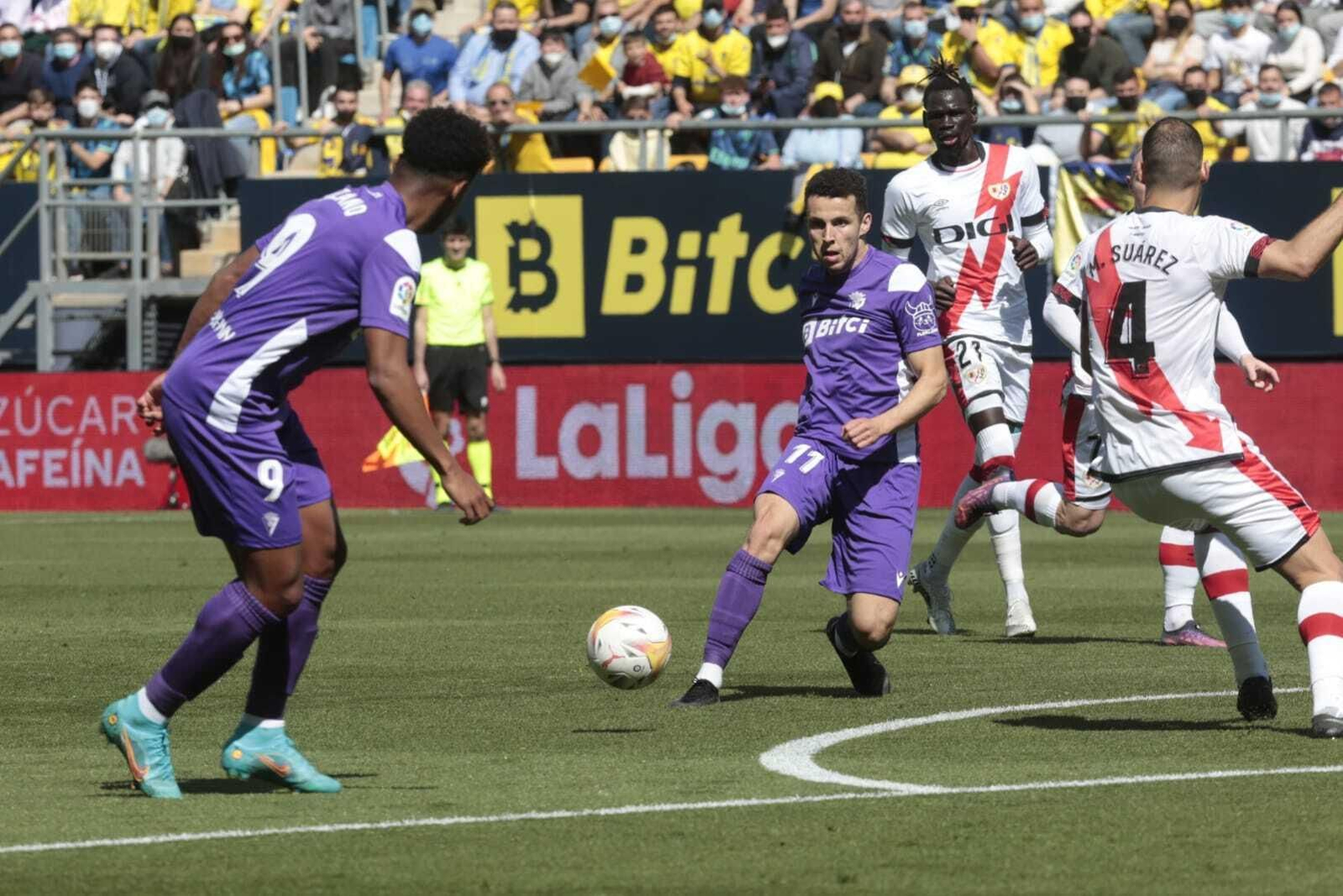 Las imágenes del Cádiz CF - Rayo Vallecano