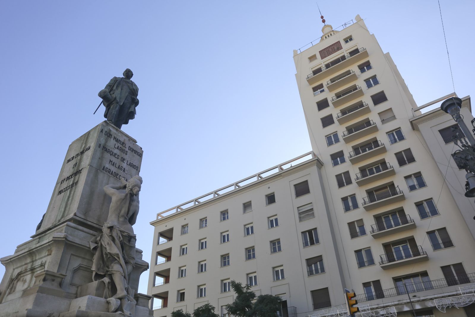 El edificio de La Equitativa.