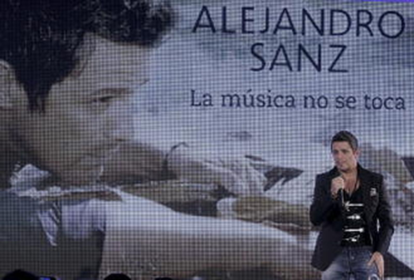 Alejandro Sanz, en la presentación de su último trabajo.