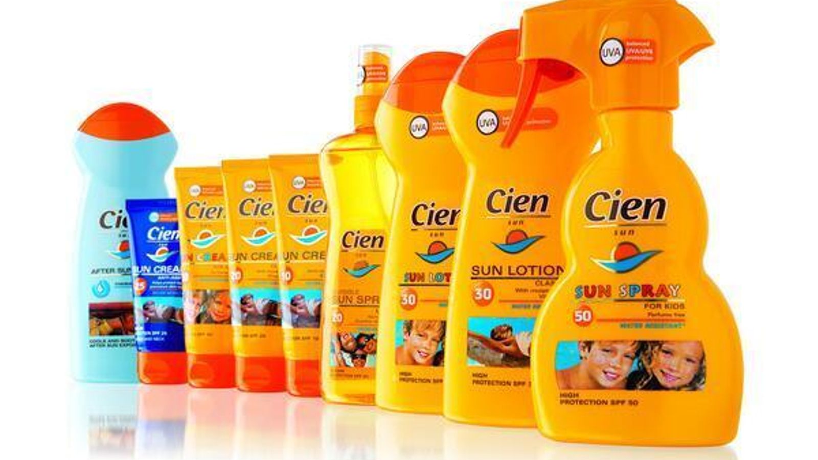 Gama de protección solar Cien de Lidl.