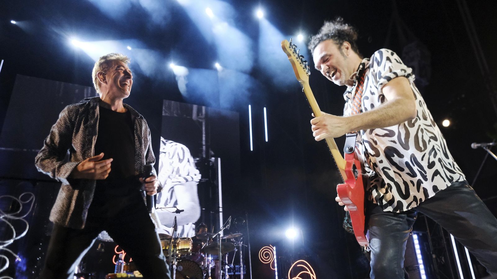 Manolo García, en su concierto en el Teatro de la Axerquía.