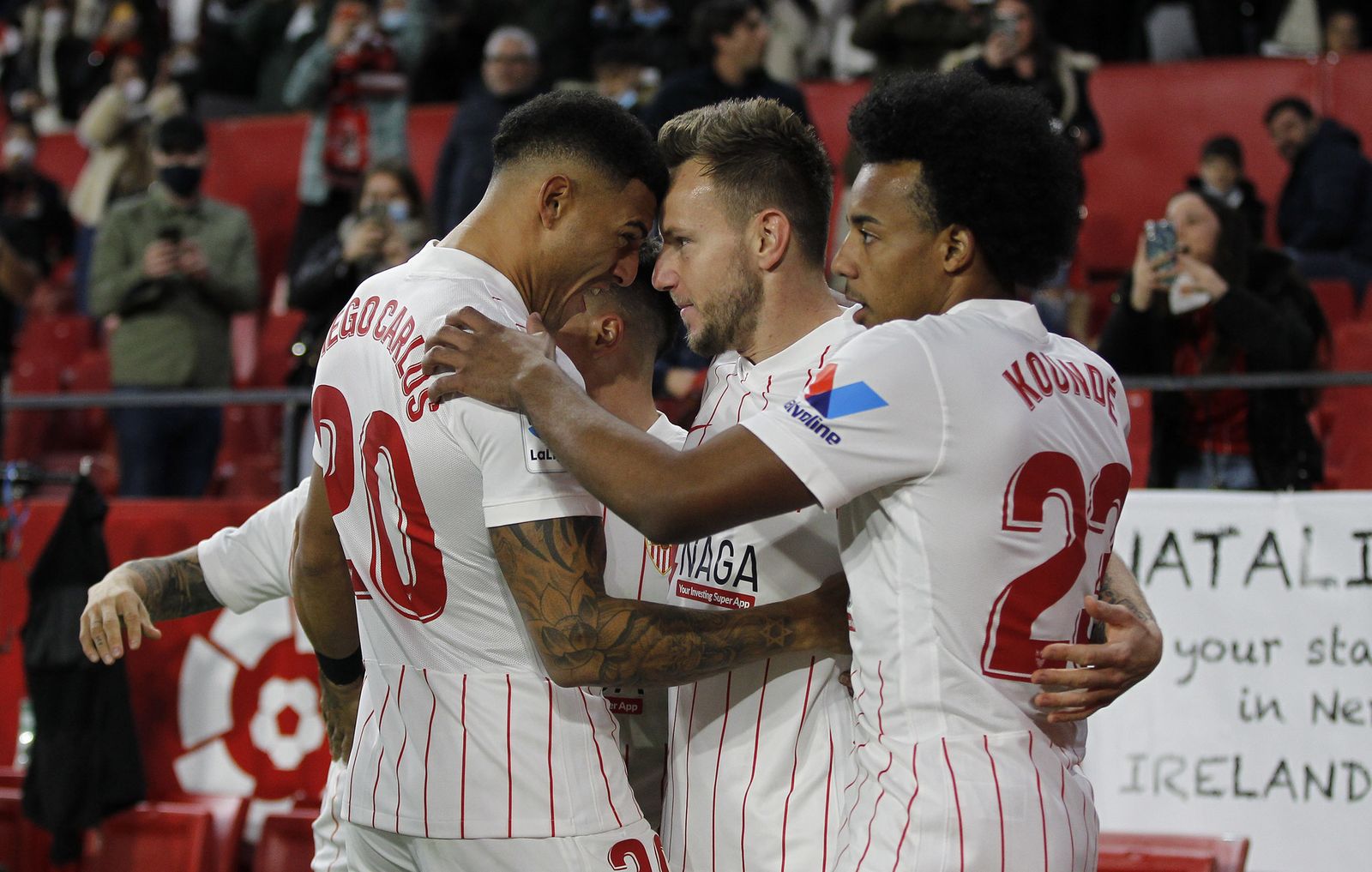 Las imágenes del Sevilla fc-Atlético de Madrid