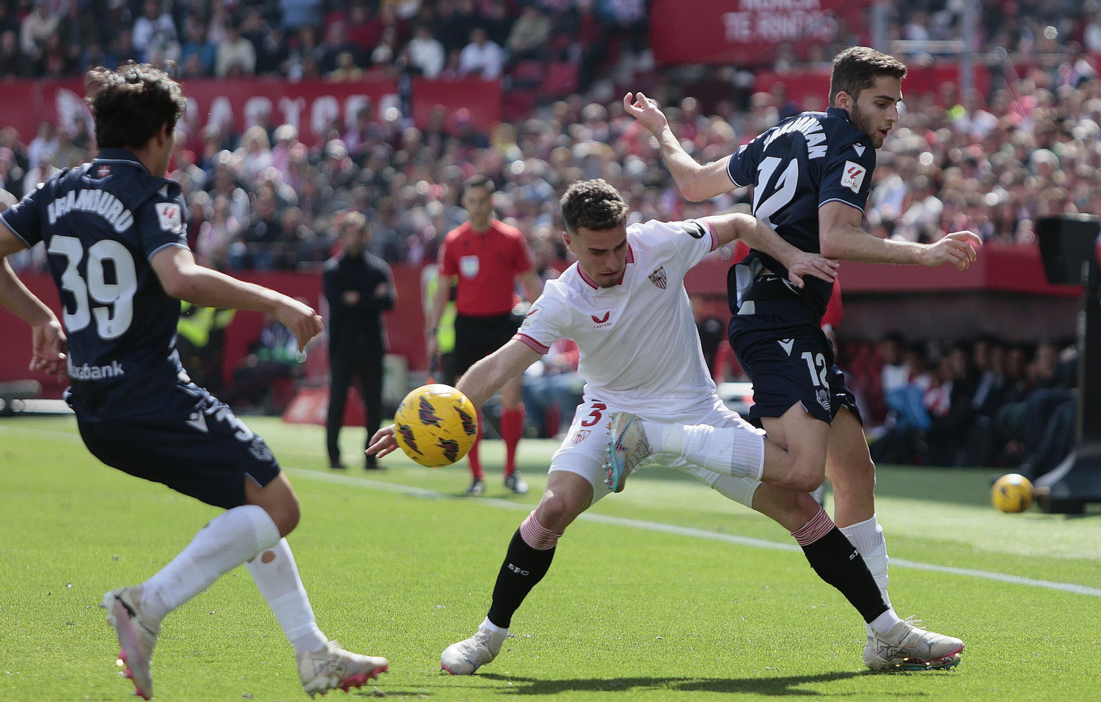 Las imágenes del Sevilla - Real Sociedad