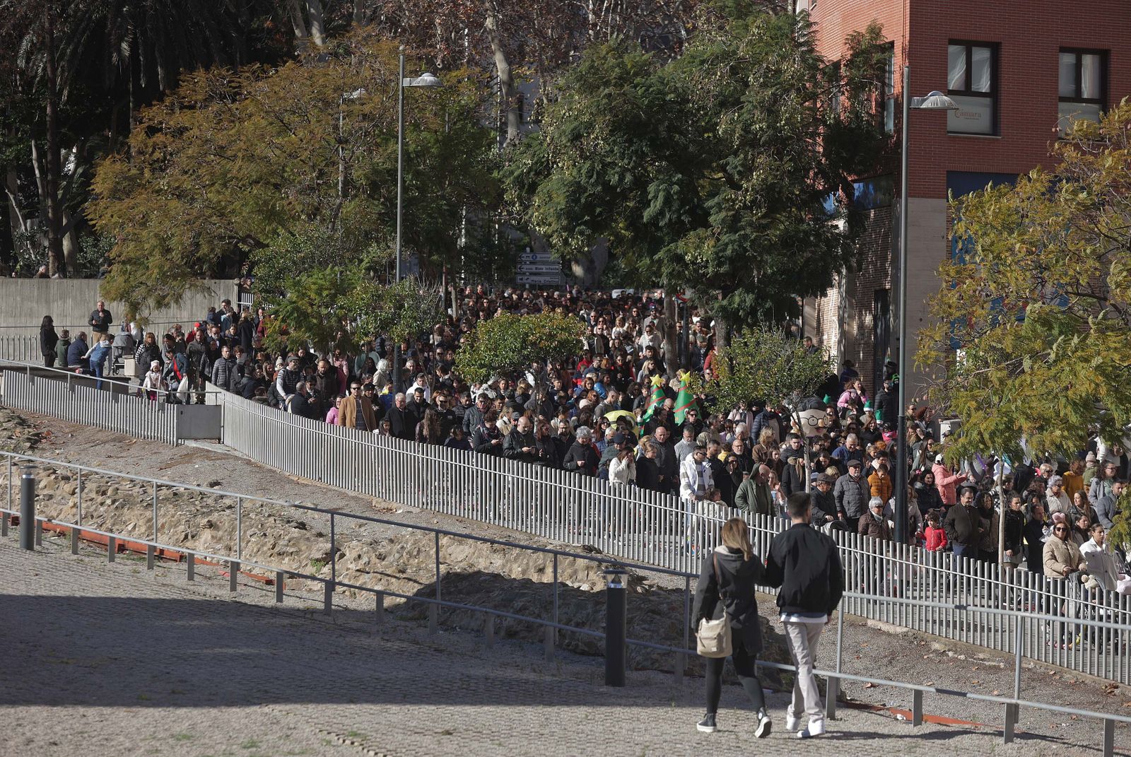 Fotos del arrastre de latas en Algeciras
