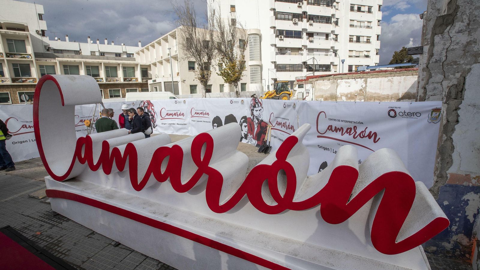 Inicio de las obras en el Museo de Camarón