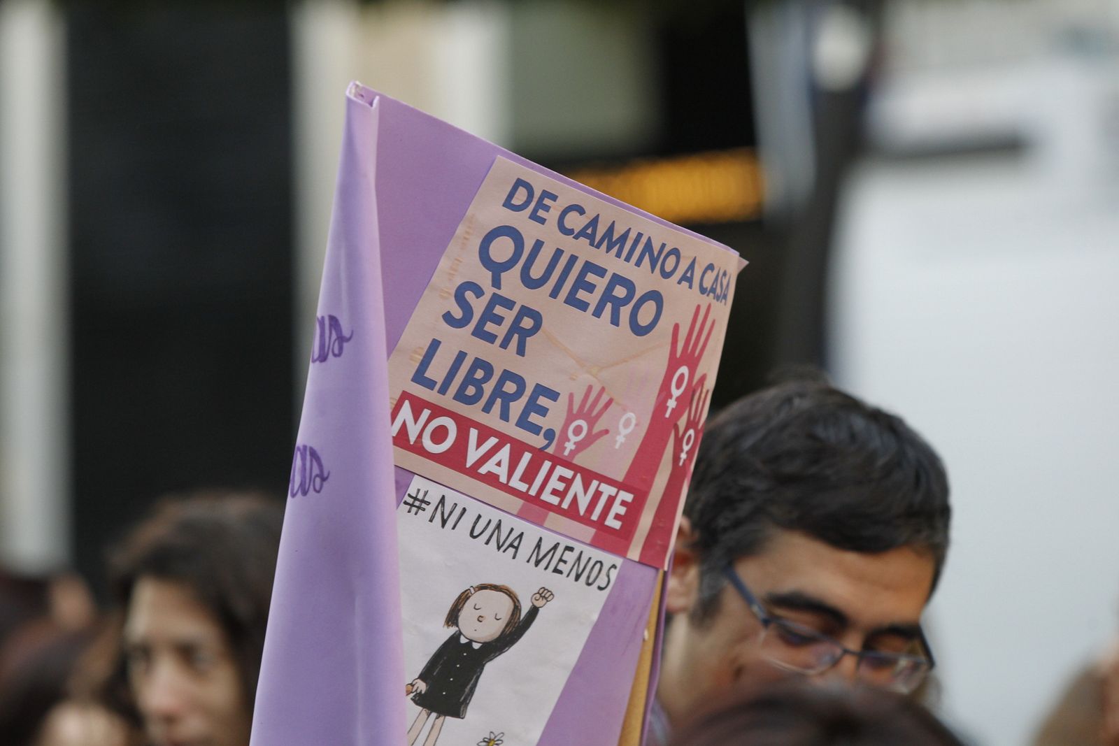 Fotogalería manifestación Día Internacional de la Mujer