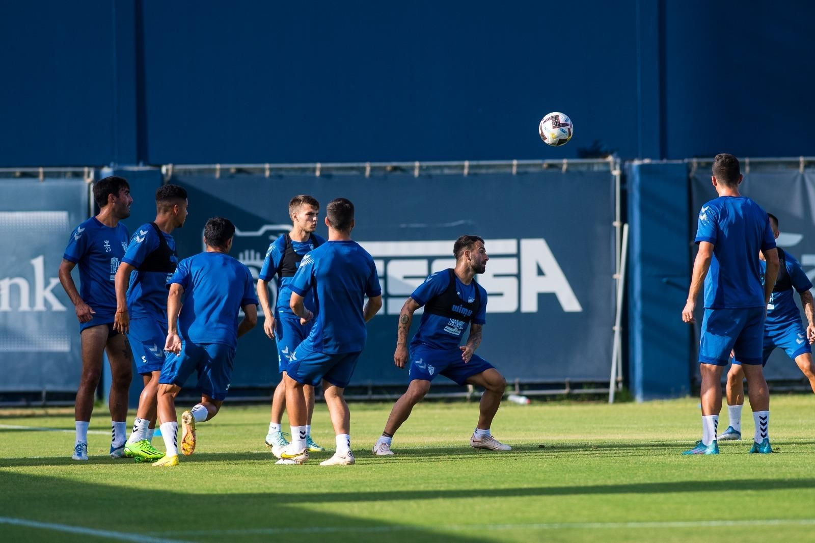 Las fotos del entrenamiento del Málaga CF