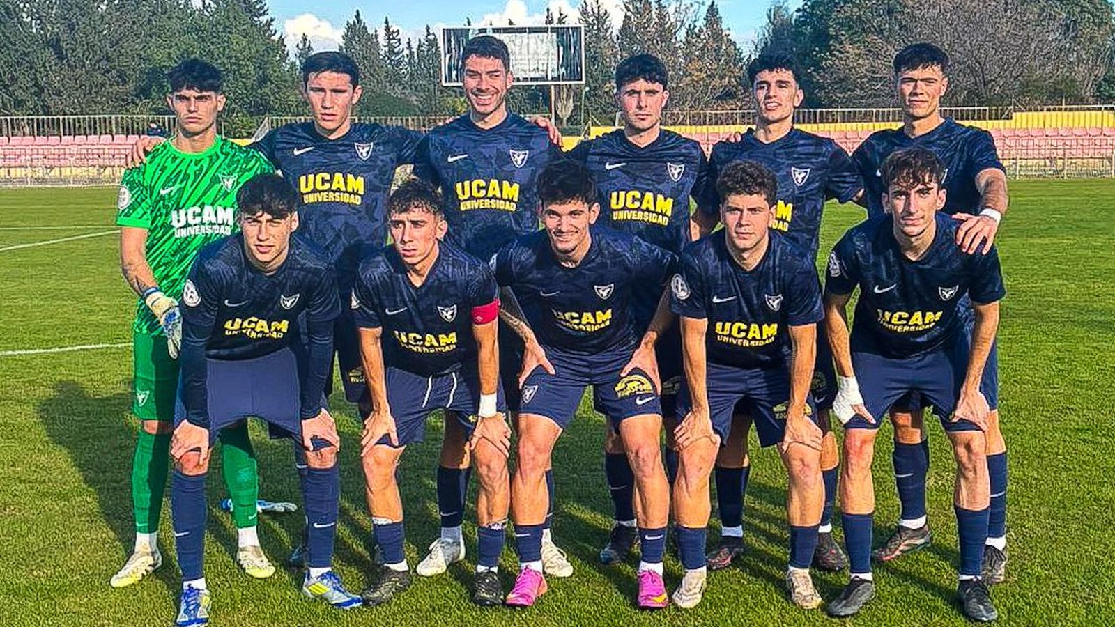 Once presentado por el filial universitario en su encuentro frente a los almerienses.