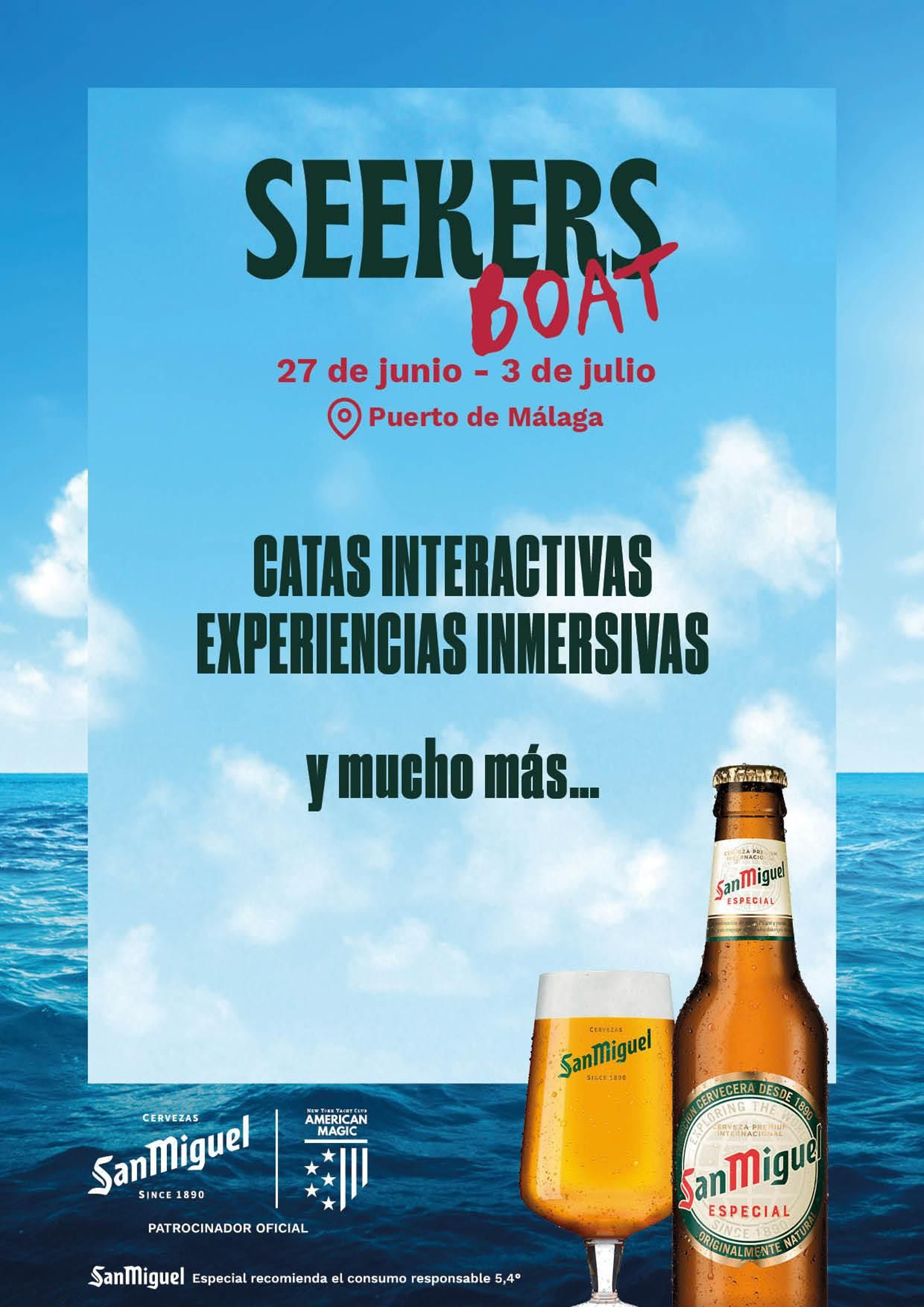 "Seekers Boat": Catas interactivas y experiencias inmersivas