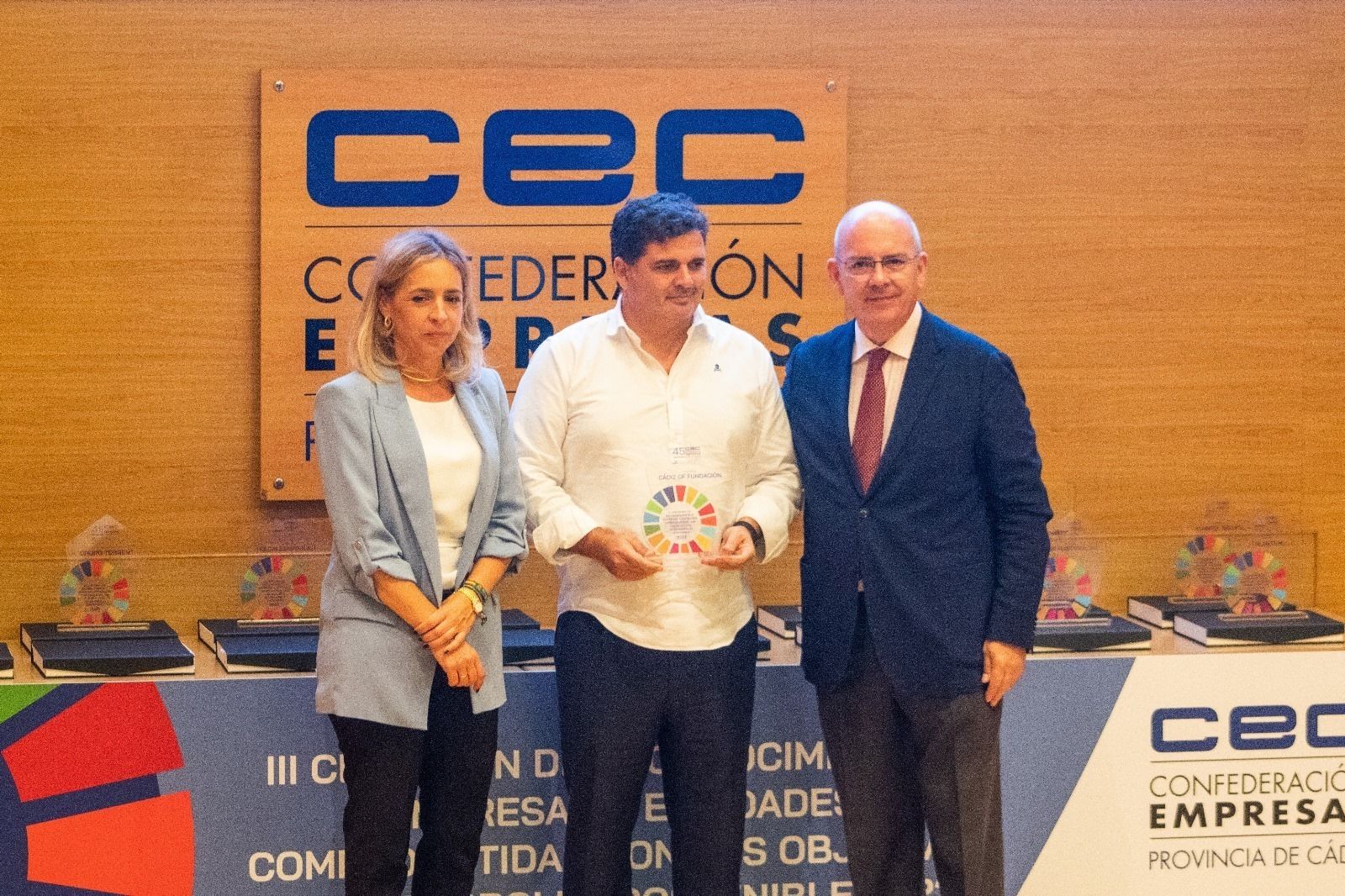 Premio recibido por el Cádiz.