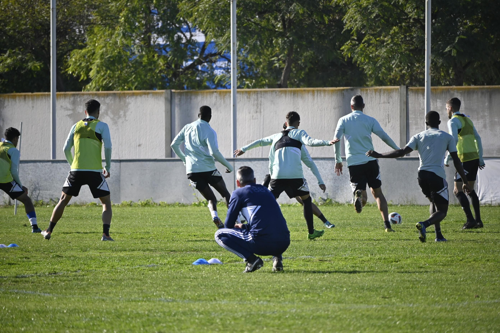 Vuelta a los entrenamientos del Recre