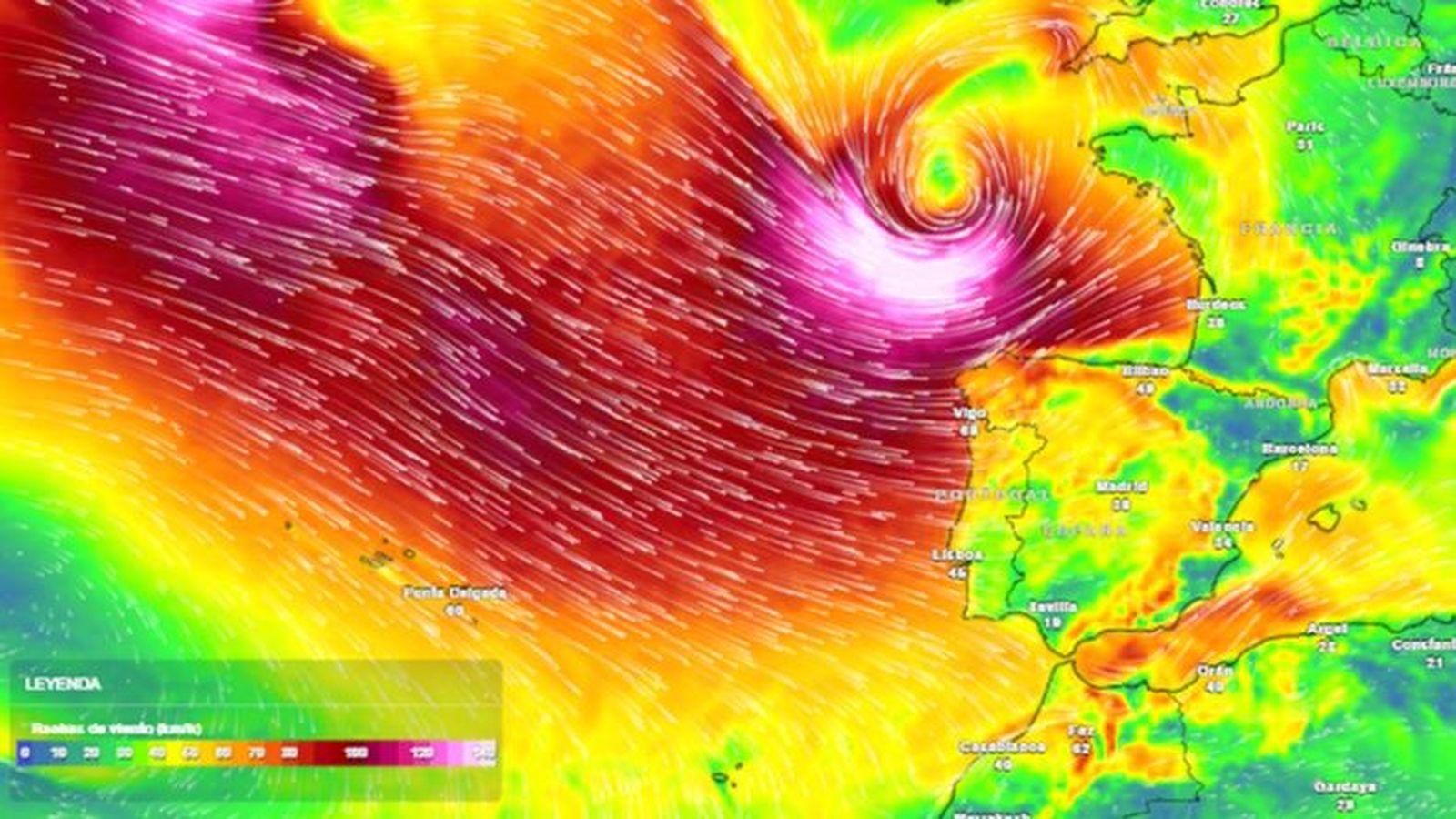 Temporales atlánticos duros, frentes activos y varios días de tiempo revuelto. Y un nombre propio que conviene no olvidar: Ingrid.