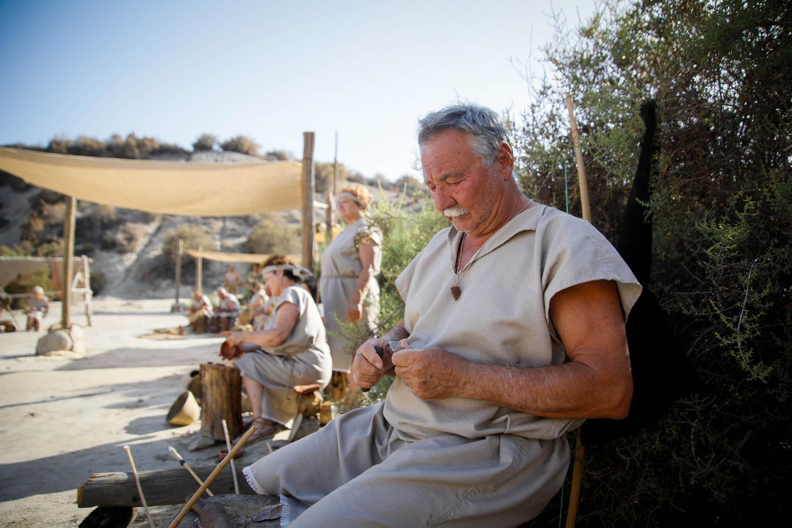 Así se ha vivido la segunda recreación histórica de la cultura argárica en Antas