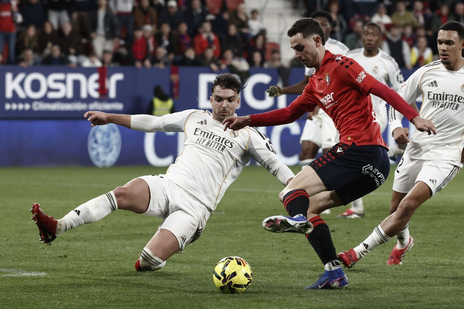 Las fotos de la derrota del Real Madrid contra Osasuna