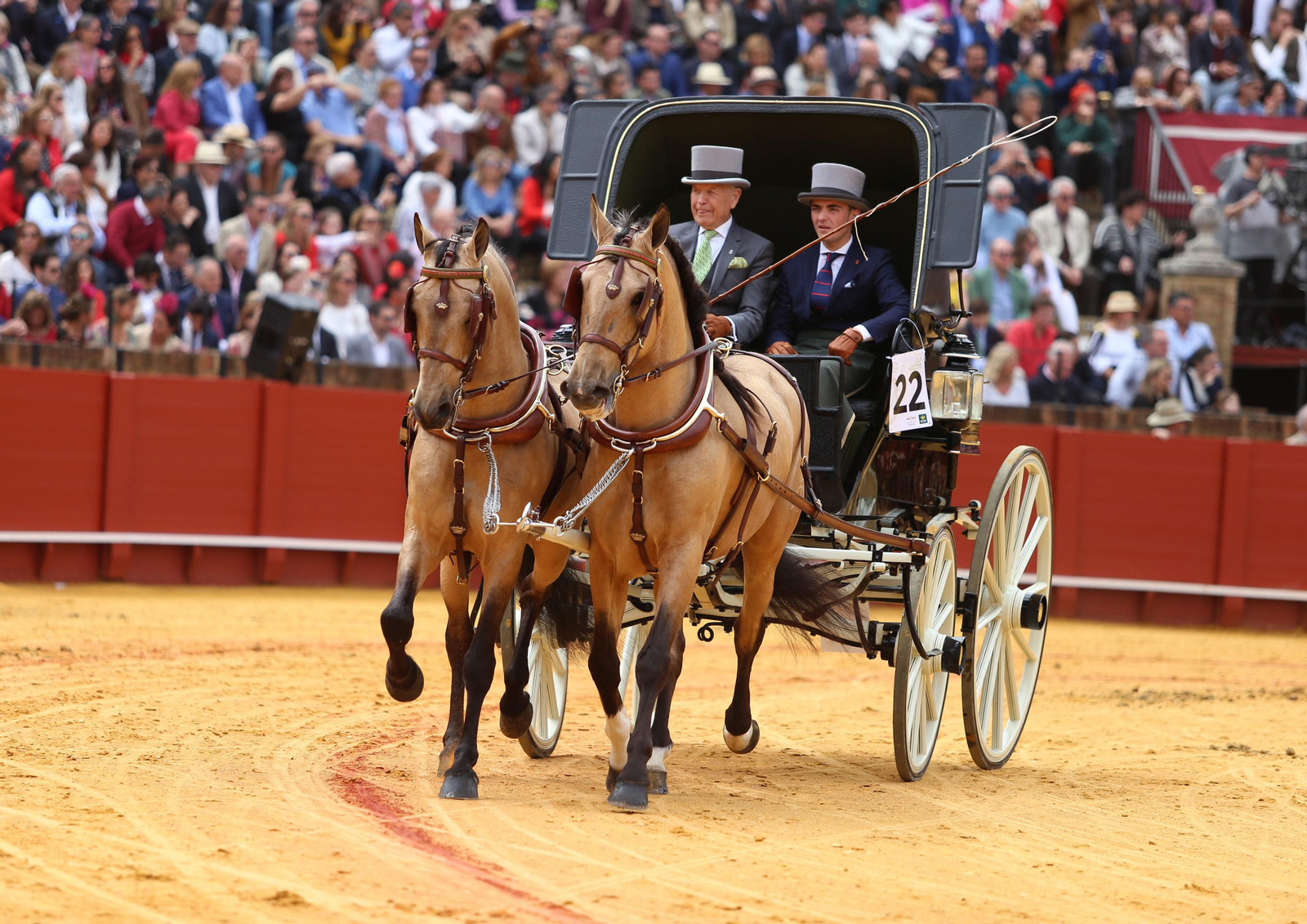 XXXIII Exhibición del Real Club de Enganches de Andalucía en la Maestranza