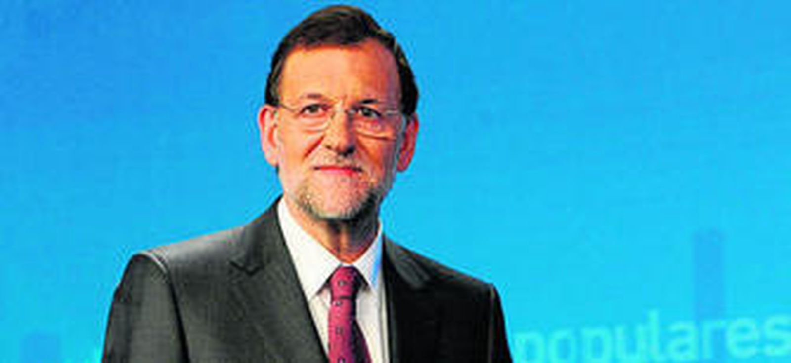 El candidato del PP a las elecciones generales, Mariano Rajoy.