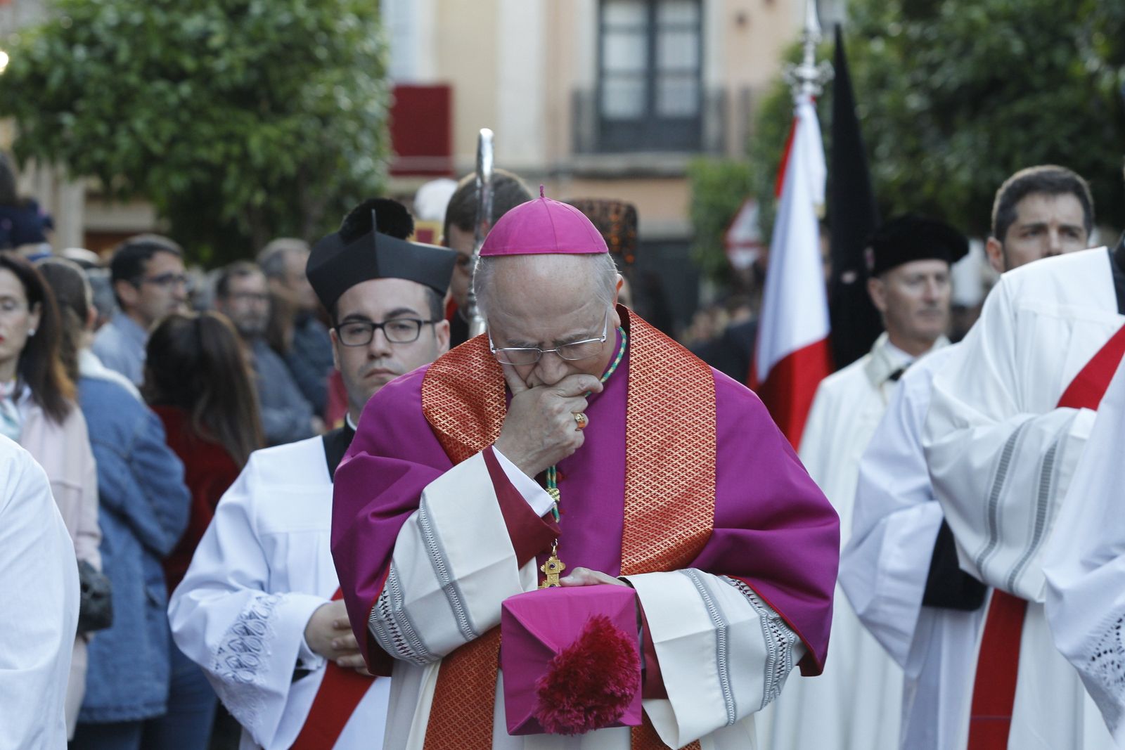 Imágenes de la Procesión del Entierro, Viernes Santo. Semana Santa Almería 2019