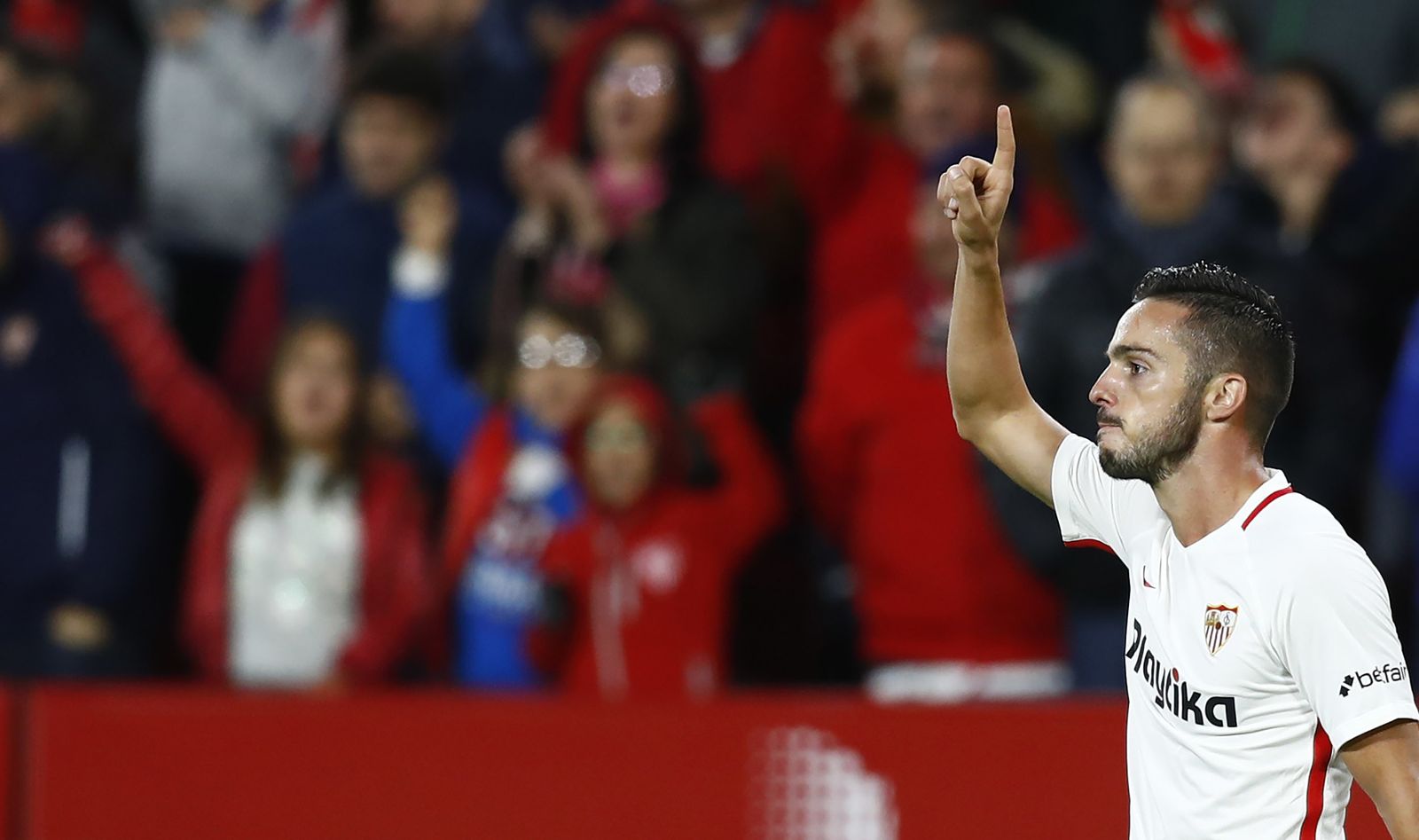 El Sevilla-Huesca, en imágenes