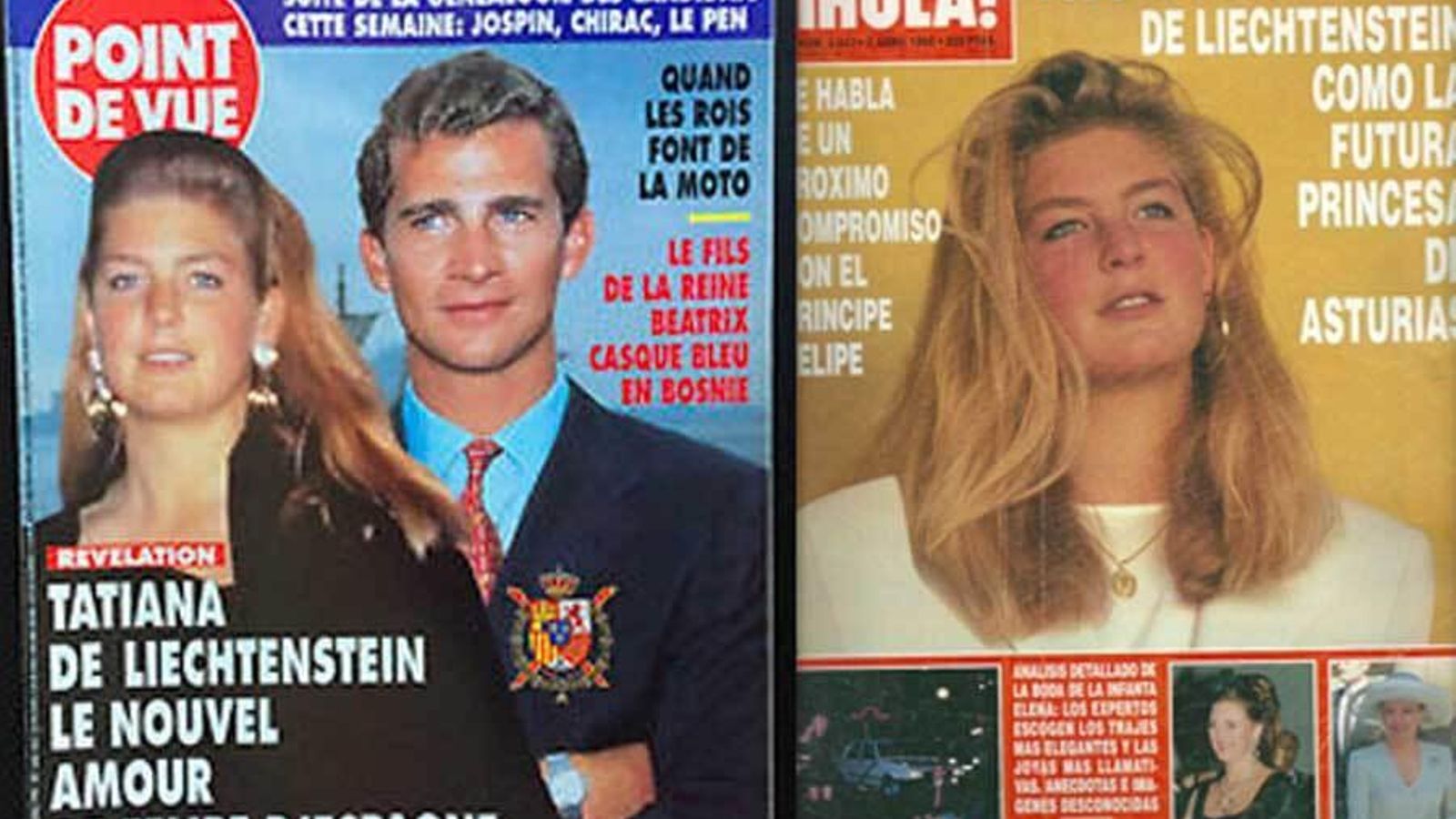 Publicaciones que apuntaban a un romance del príncipe Felipe y Tatiana de LIechtenstein
