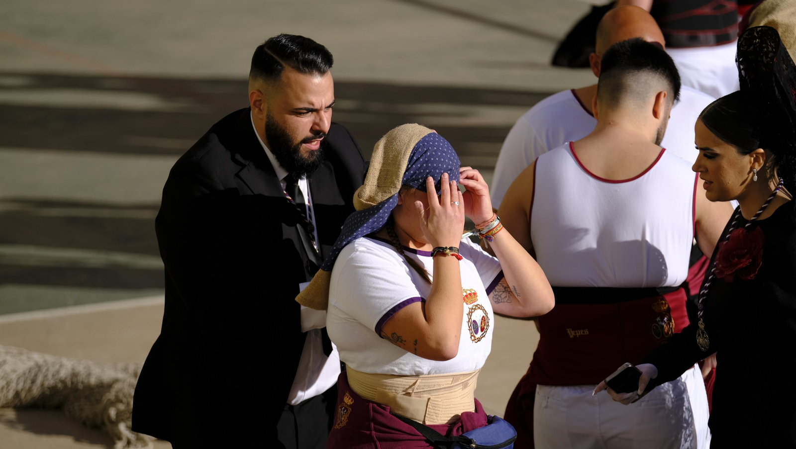 Coronación desaría al viento en su estación de Penitencia