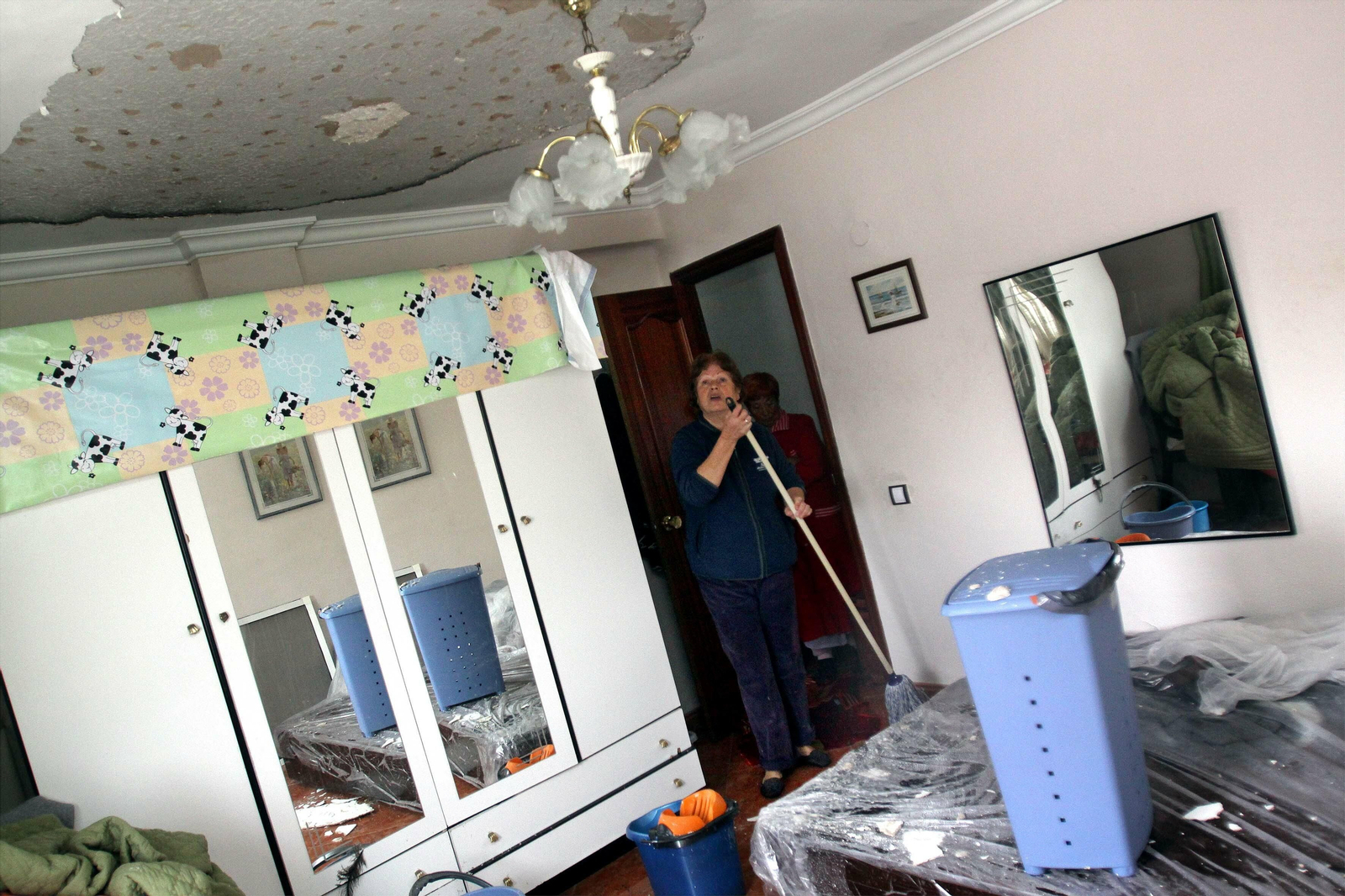 Las fotos del tornado de San Andrés en Málaga en 2009