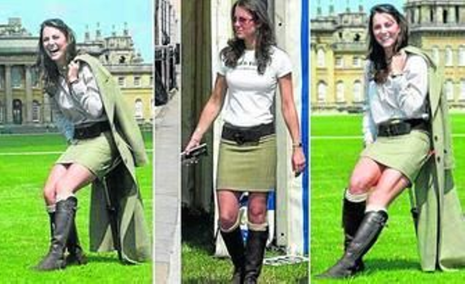 Kate Middleton posa con el modelo de botas hípicas fabricadas en Valverde.