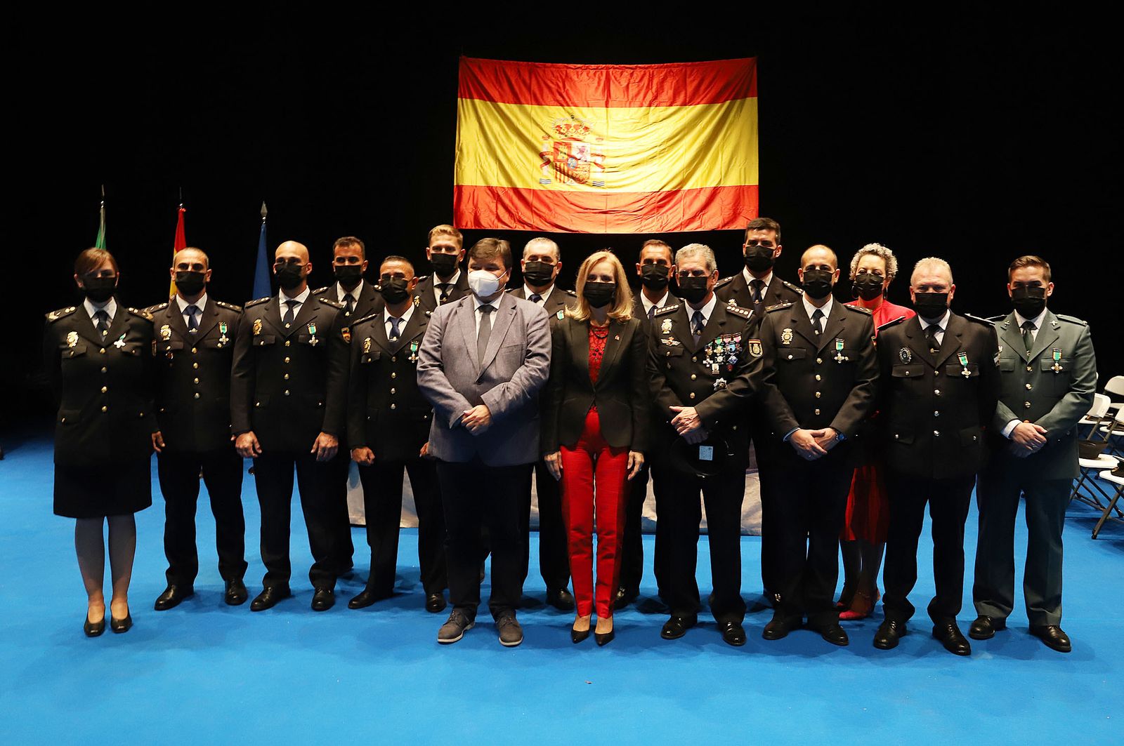 Imágenes del acto de celebración del día de la Policía Nacional