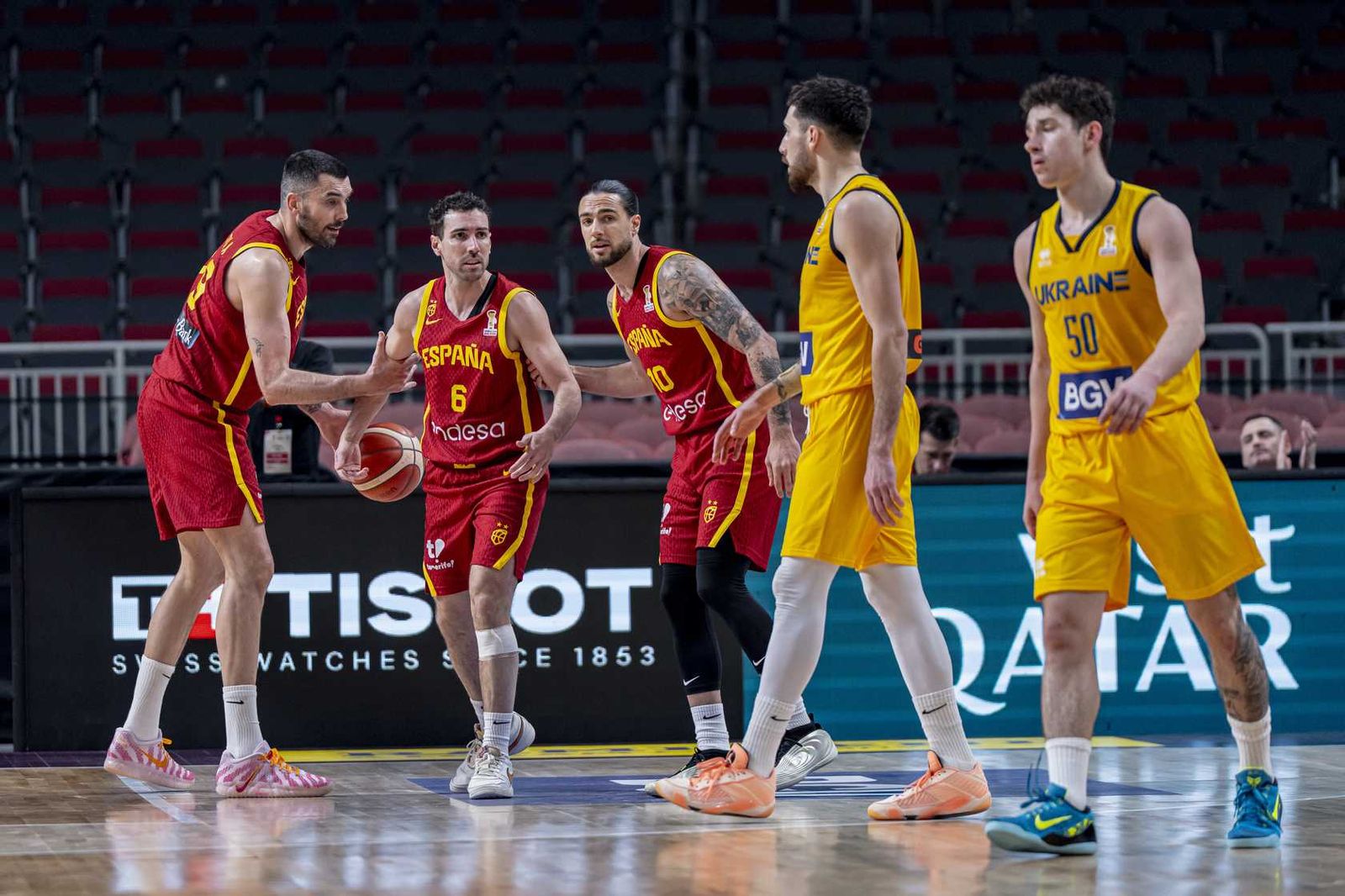 Buen papel de Francis Alonso en el triunfo de España ante la Ucrania de Daniil Shelist (66-86)