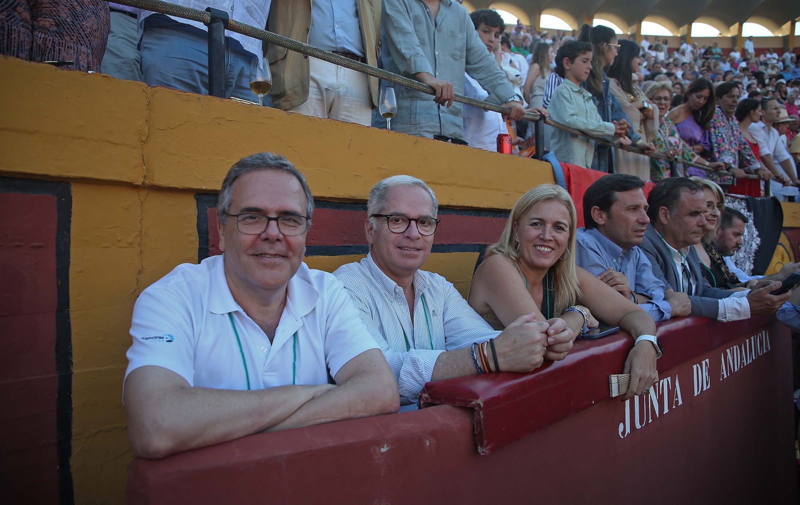 Búscate en durante la corrida del jueves en la plaza de toros Las Palomas