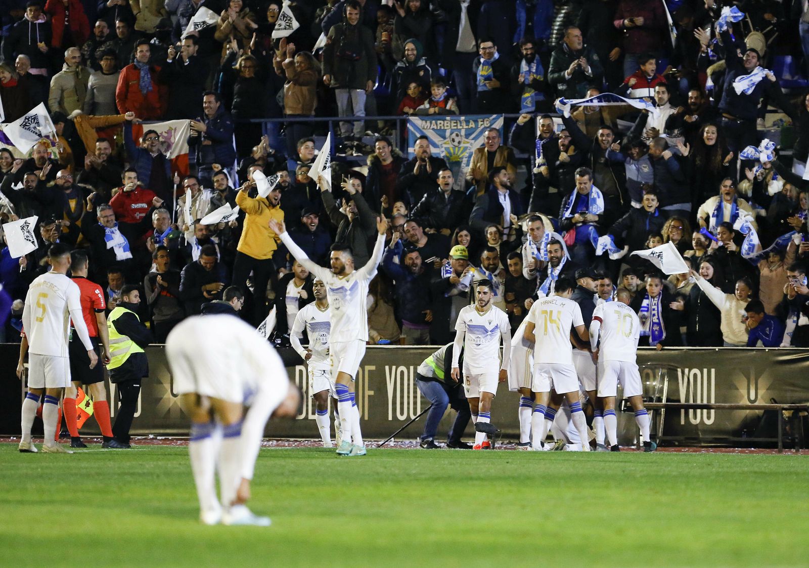 Las fotos del Marbella - Valladolid