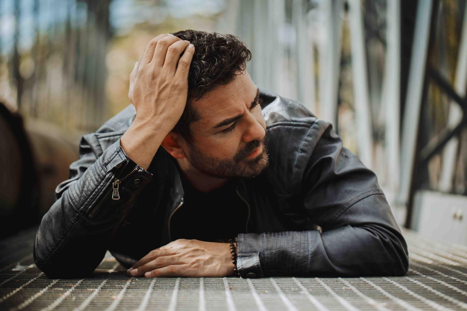 César Maldonado durante una actuación.