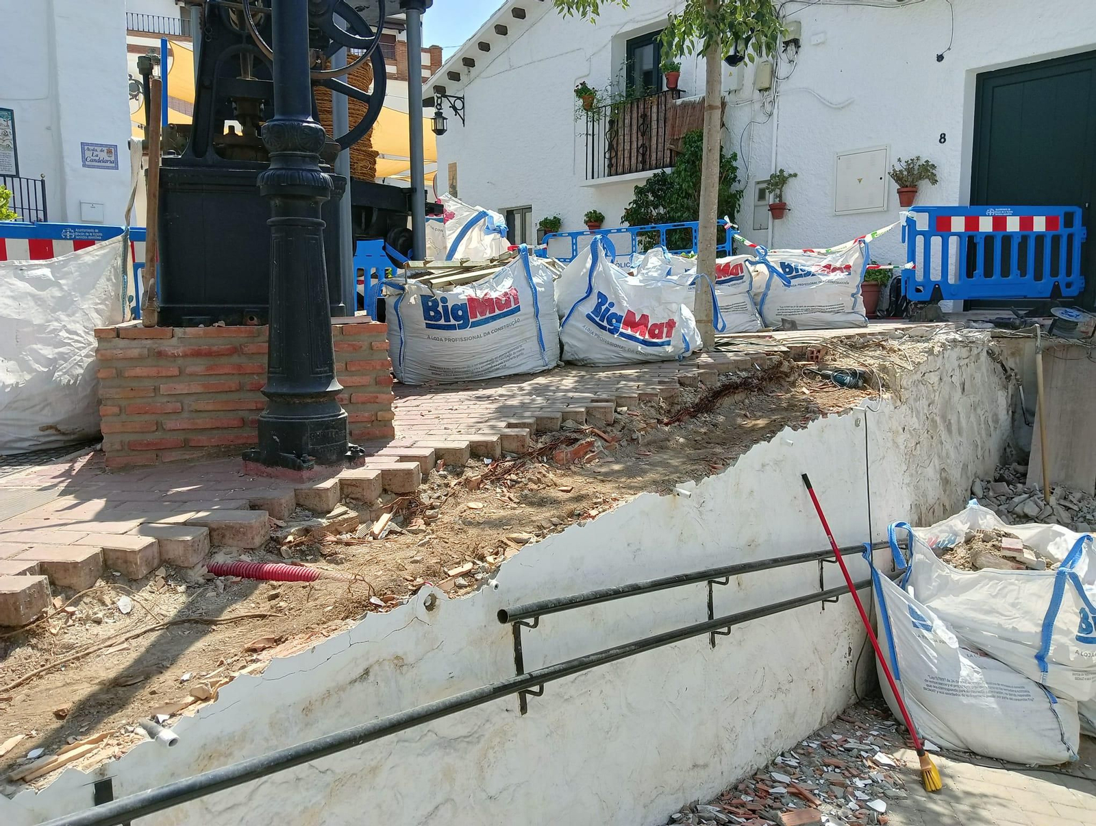 Inicio de las obras en Benagalbón