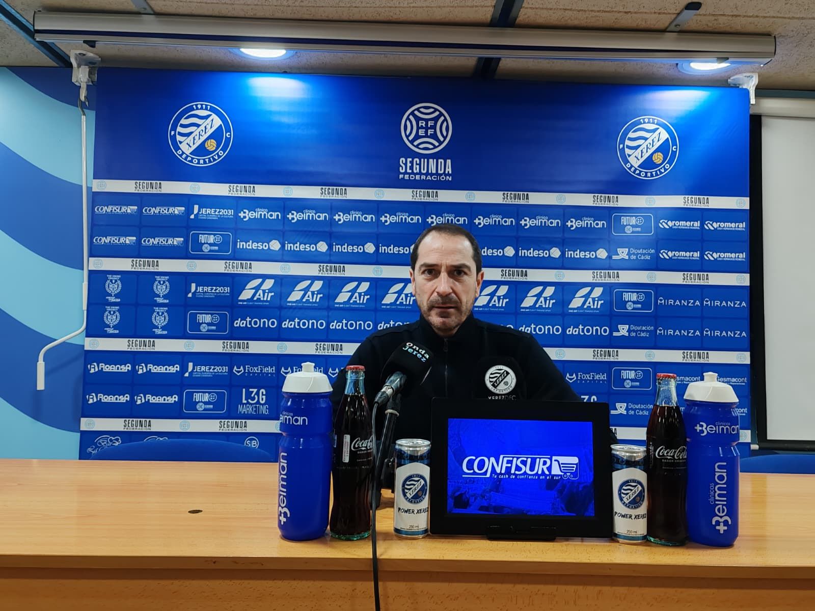 Diego Caro, entrenador del Xerez DFC.