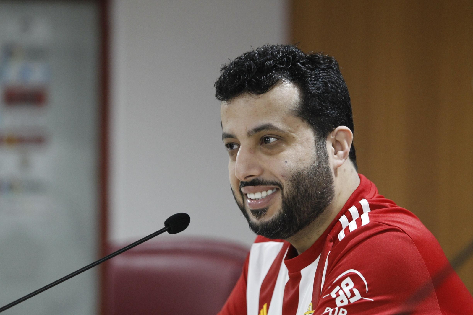 Fotogalería rueda de prensa dueño U.D. Almería, Turki Al-Sheik