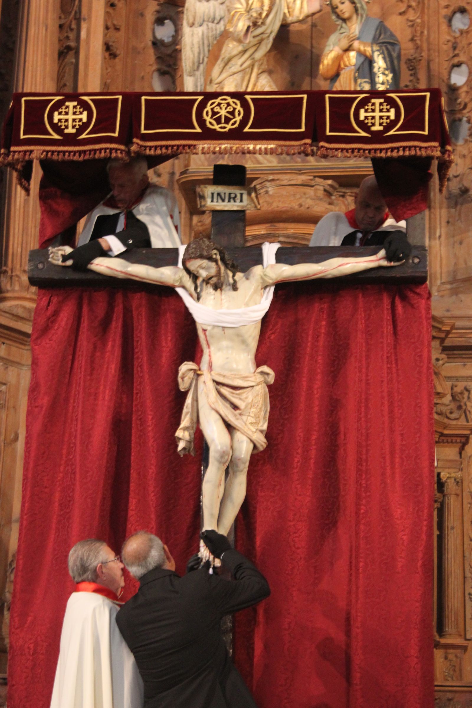 La procesión del Viernes Santo en Vélez-Rubio, en imágenes