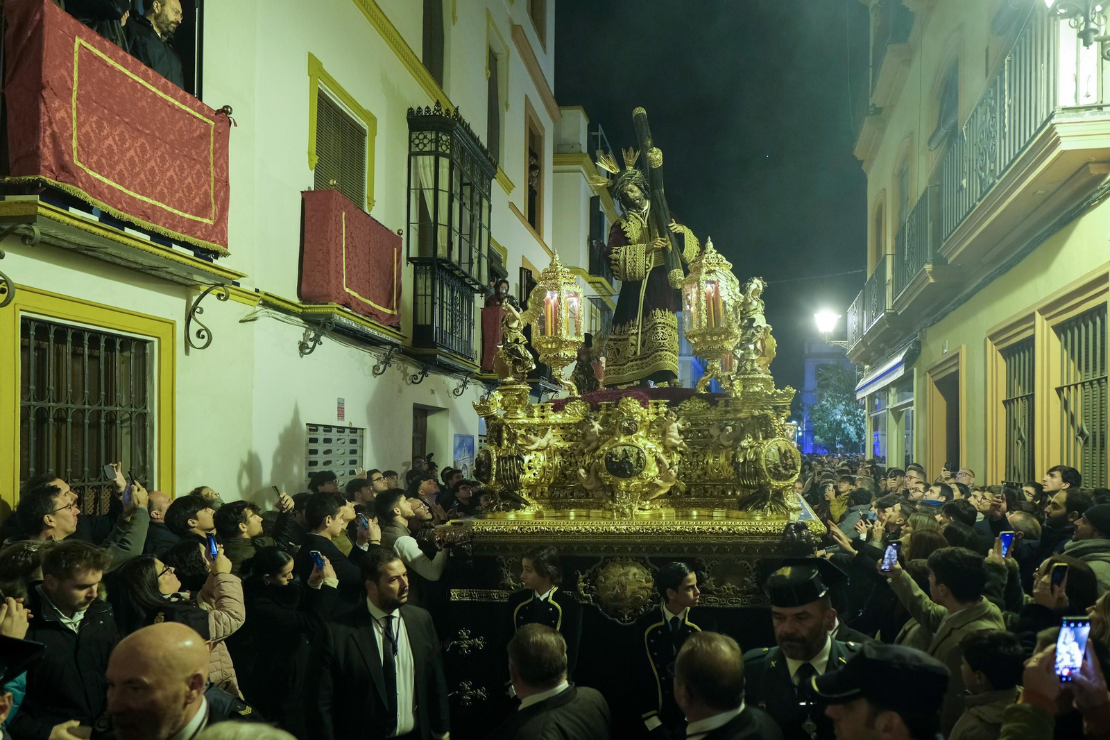 Imágenes del traslado del Gran Poder a la Catedral