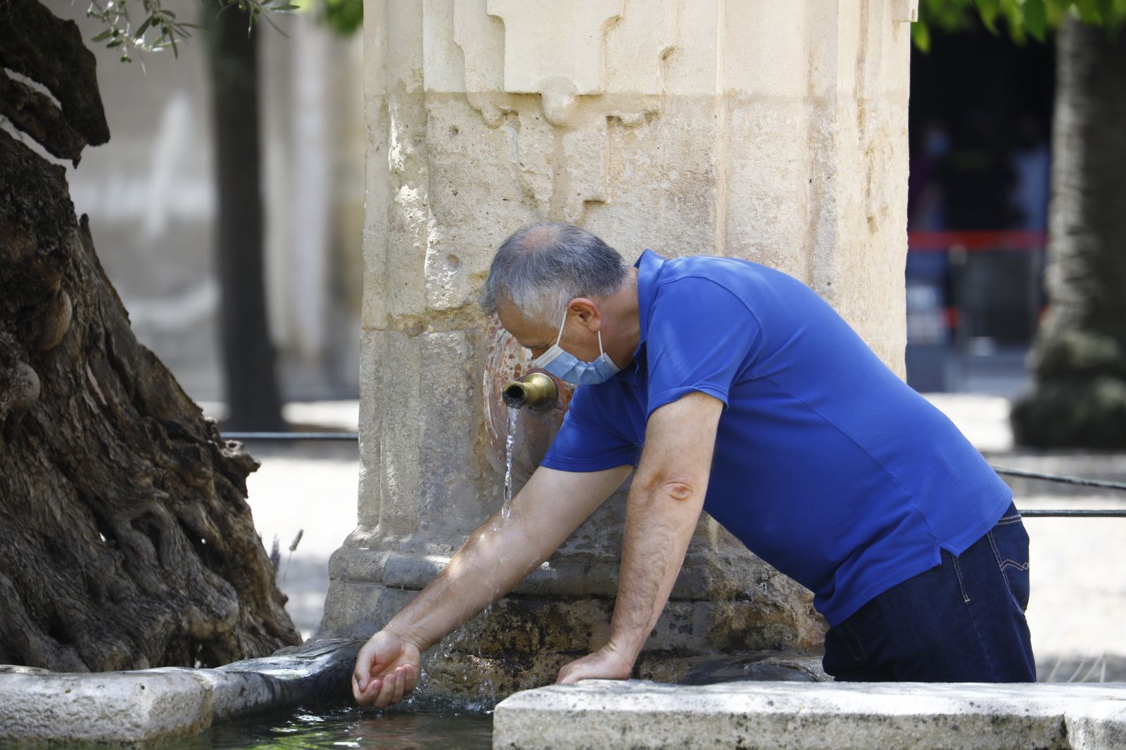 Las fotografías de un día de intenso calor en Córdoba