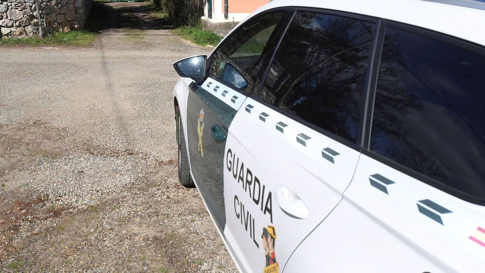 Vehículo de la Guardia Civil.