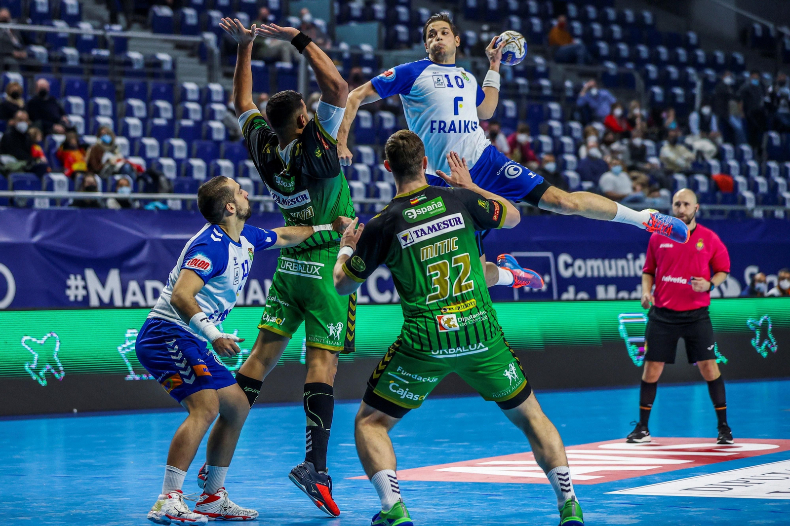Las fotografías de la derrota del Ángel Ximénez ante el Granollers en la Final 8 de la Copa del Rey de balonmano