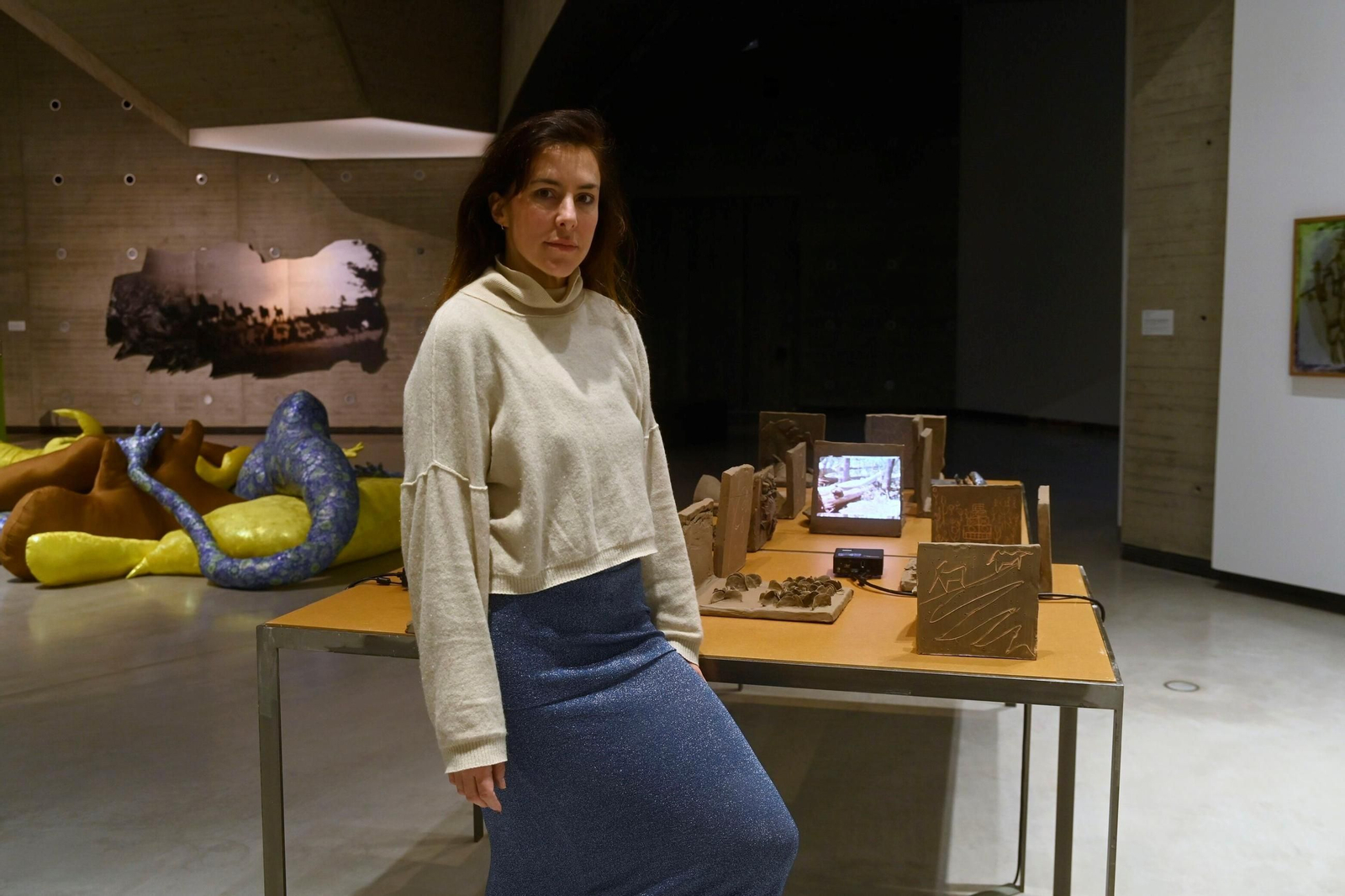 La exposición 'El ruido que habita', de Cecilia Bengolea, en el C3A