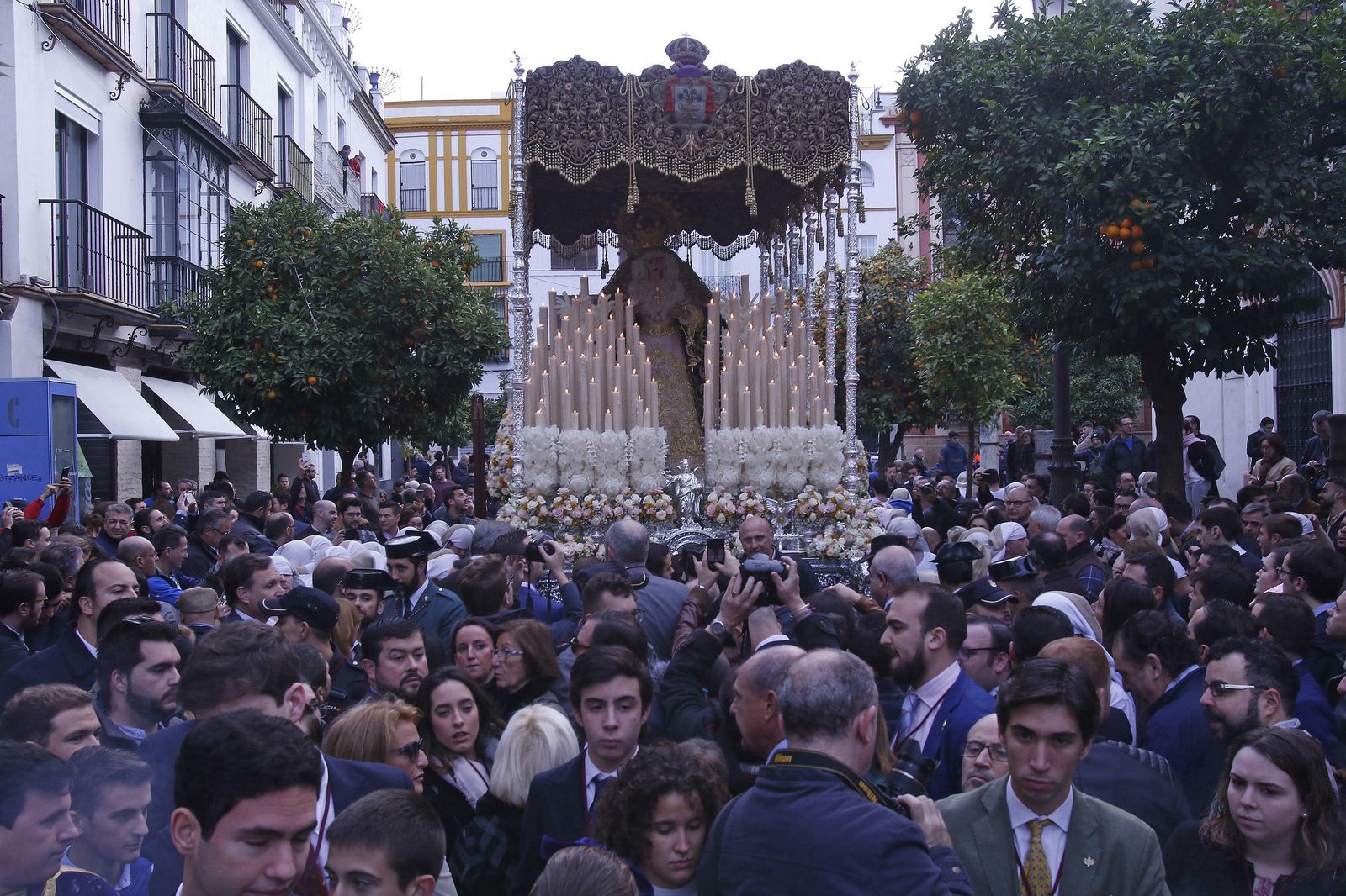 El regreso de la Virgen de la Encarnación en imágenes